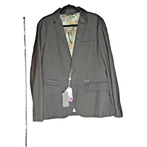 Armani Exchange Mens Black Blazer Jacket Size 40‎ New With Tags